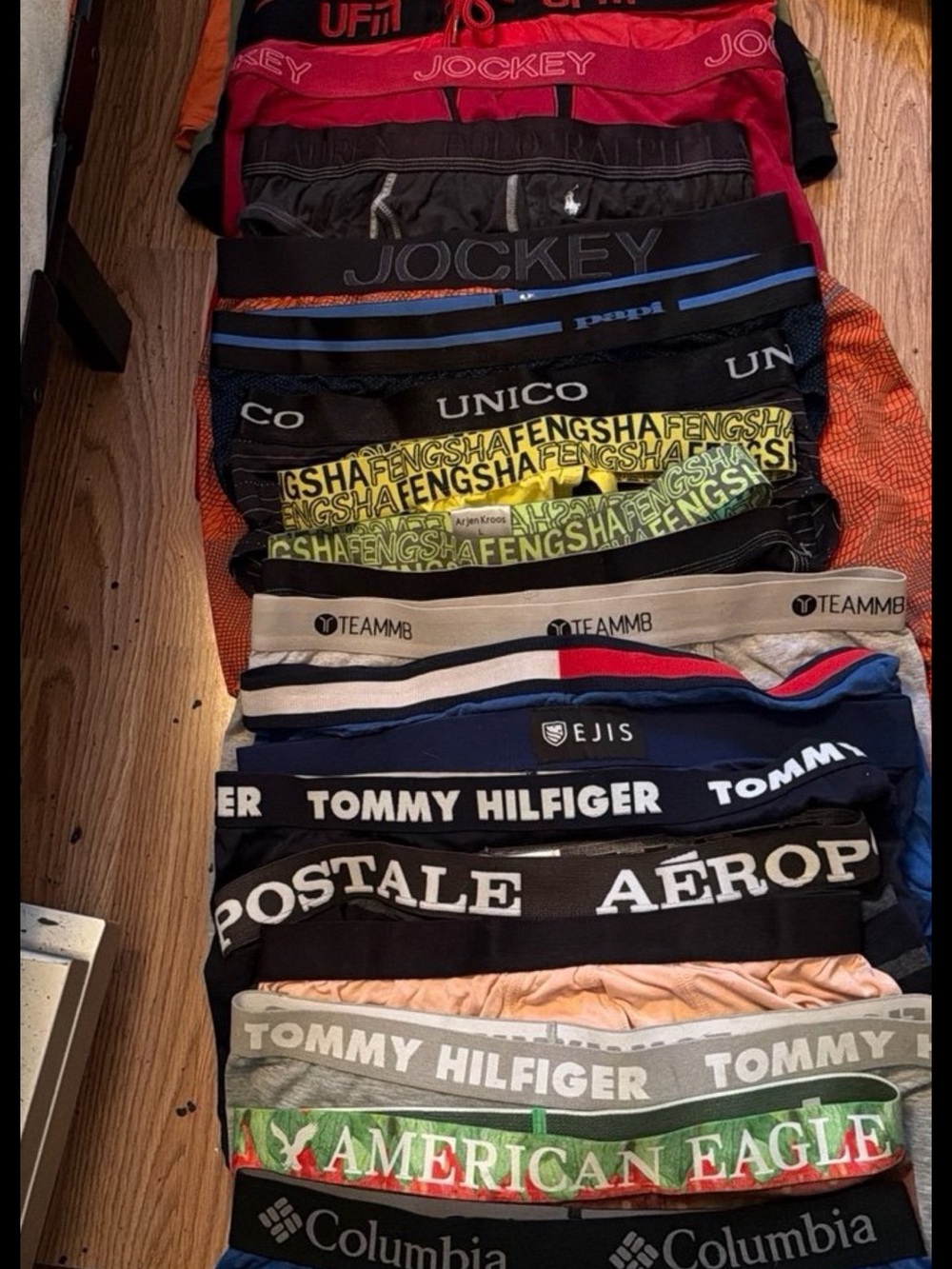 Men’s assorted underwear